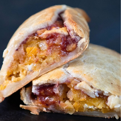 Sweet pastries and turnovers