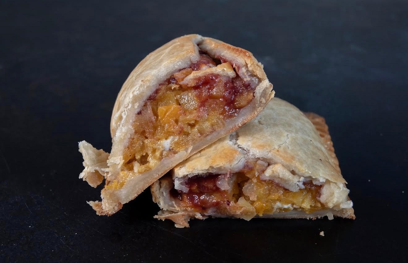 Savory hand pies and pastries
